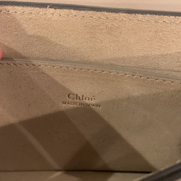 CHLOE Faye bag small in taupe. - Picture 6 of 10